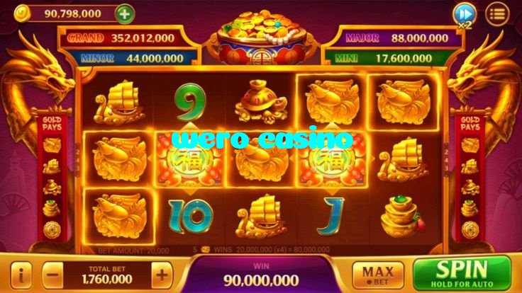 wero casino casino presented on mobile device in Pakistan with slots and live games